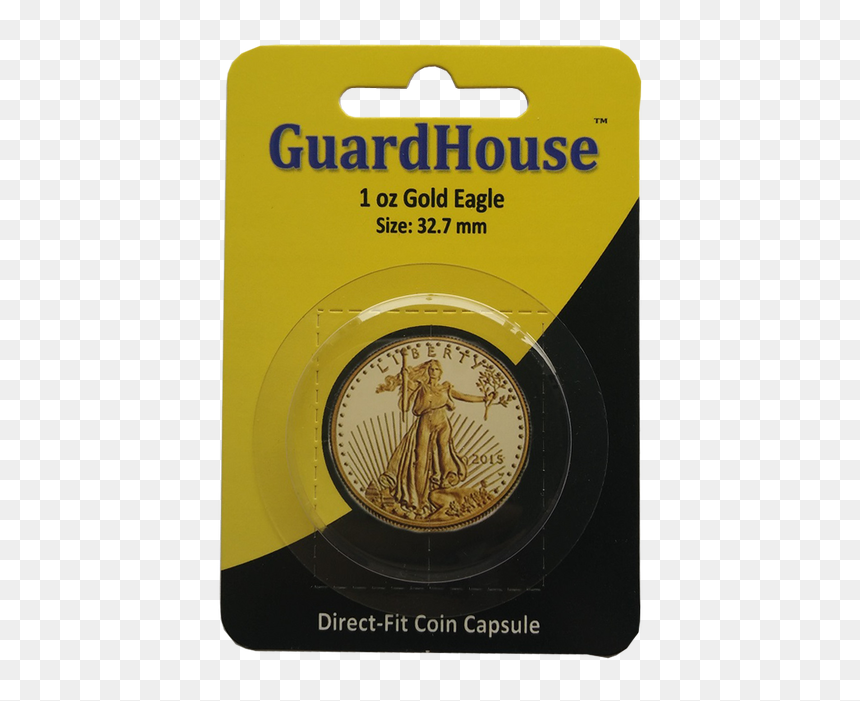 Guardhouse Coin Capsule - Gold Coin Capsule, HD Png Download - fascist eagle png
