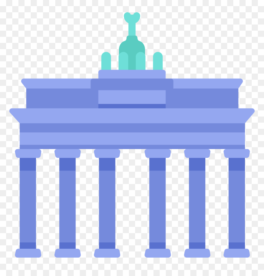 Brandenburger Tor Locations Zeitgold - Statue, HD Png Download - brandenburg gate png