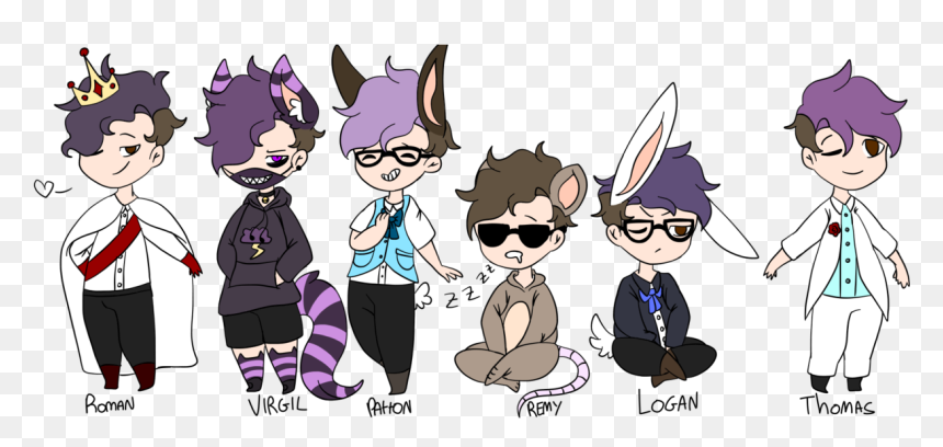 Bim Trimmer Protection Squad - Thomas In Wonderland Au Sanders Sides, HD Png Download - march hare png