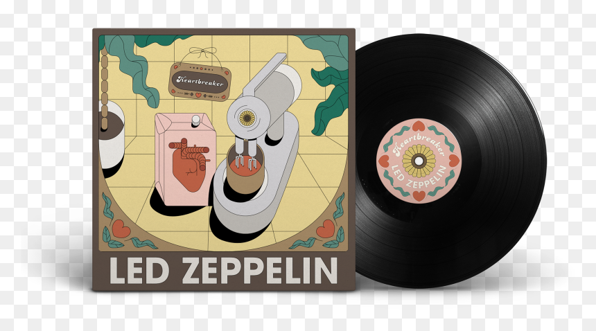 Cd, HD Png Download - led zeppelin symbols png