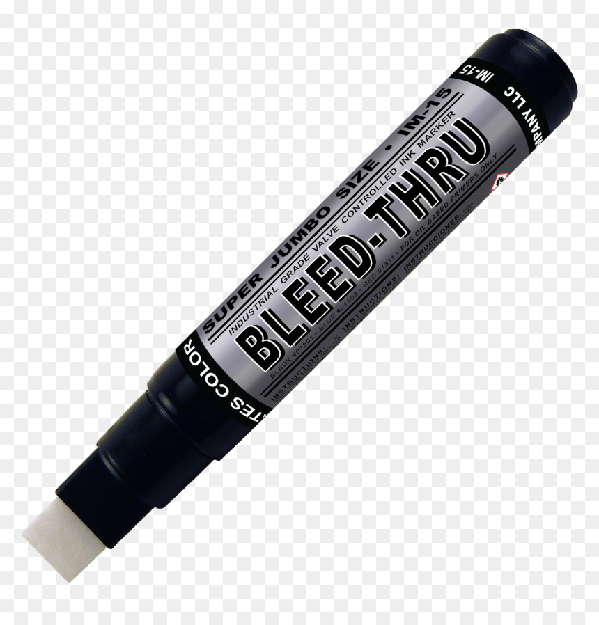 Im15 Super Jumbo Ink Marker - Badminton, HD Png Download - black marker png