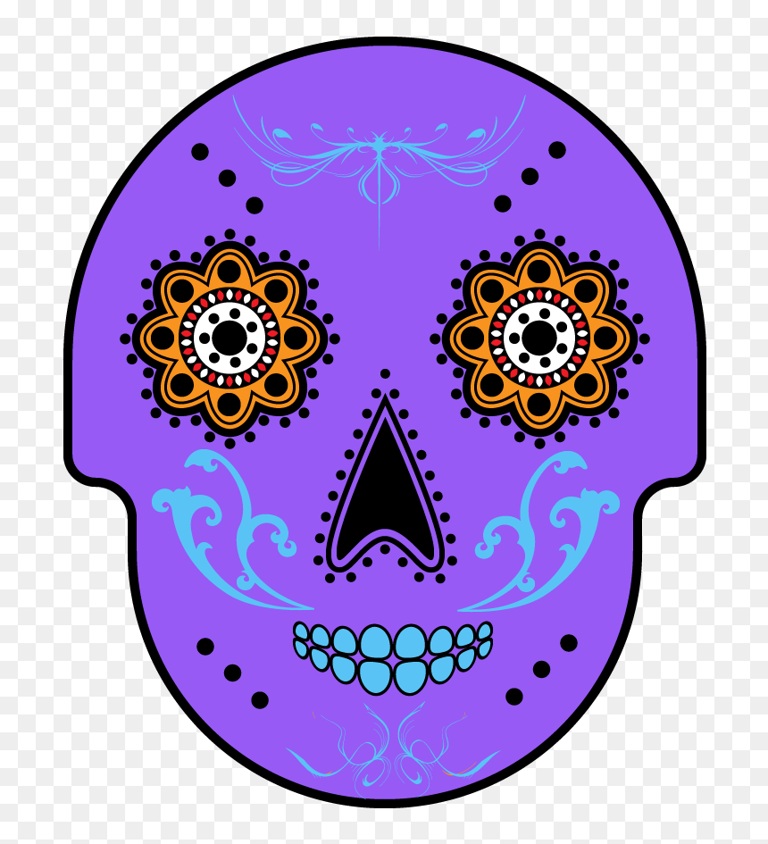 Clip Art, HD Png Download - sugar skulls png