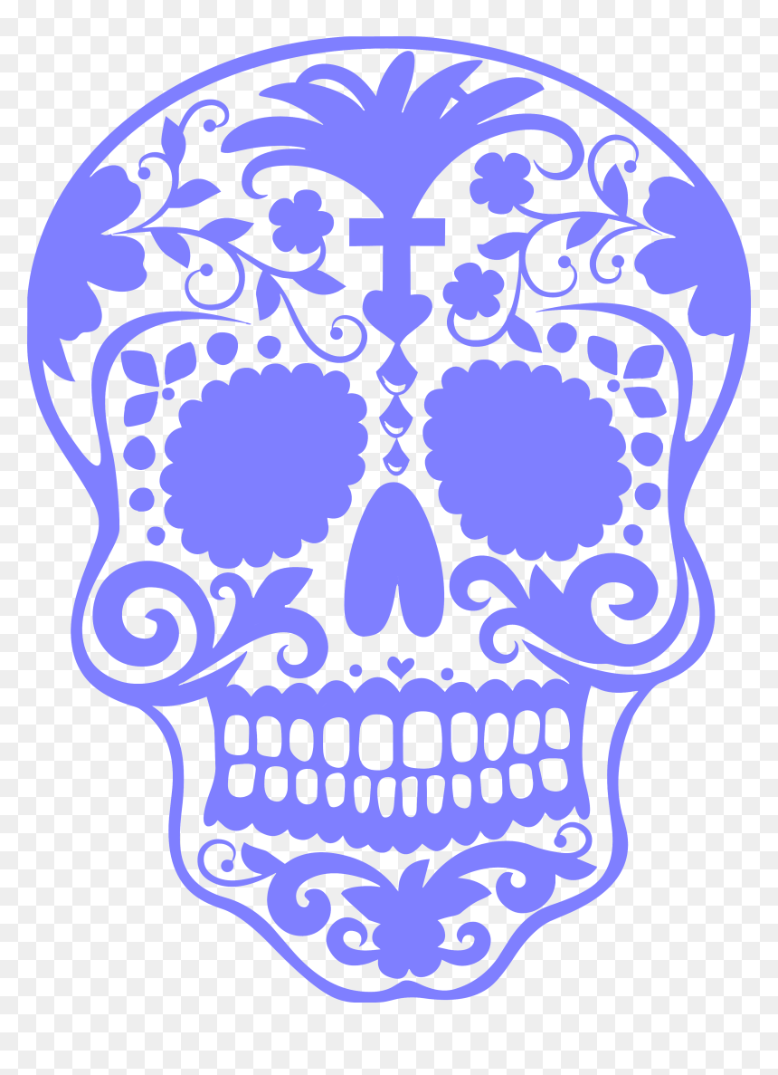 Designs For Sugar Skulls, HD Png Download - sugar skulls png