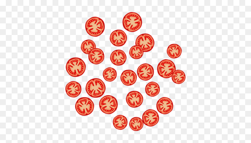 Circle, HD Png Download - tomato slices png