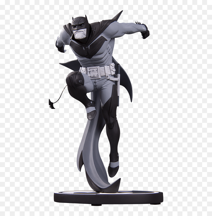 Batman Black And White Statue Sean Murphy, HD Png Download - batman chibi png