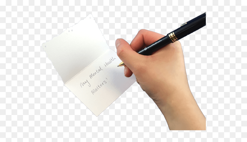 Paper, HD Png Download - writing hand with pen png