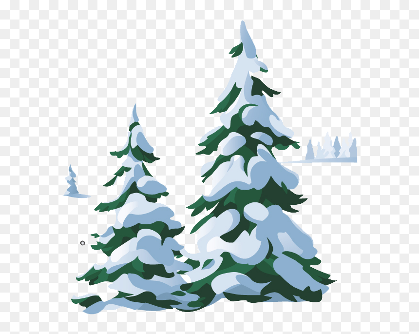Winter Landscape Illustration, HD Png Download - angelina ballerina png