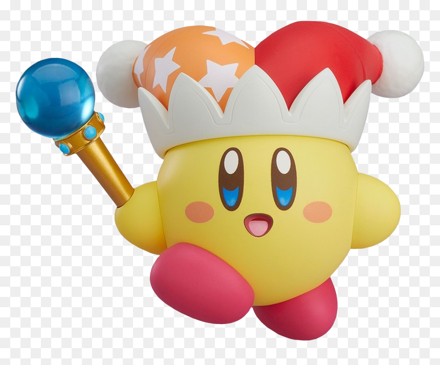 Beam Kirby 4” Nendoroid Action Figure - Beam Kirby Nendoroid, HD Png Download - kirby air ride png