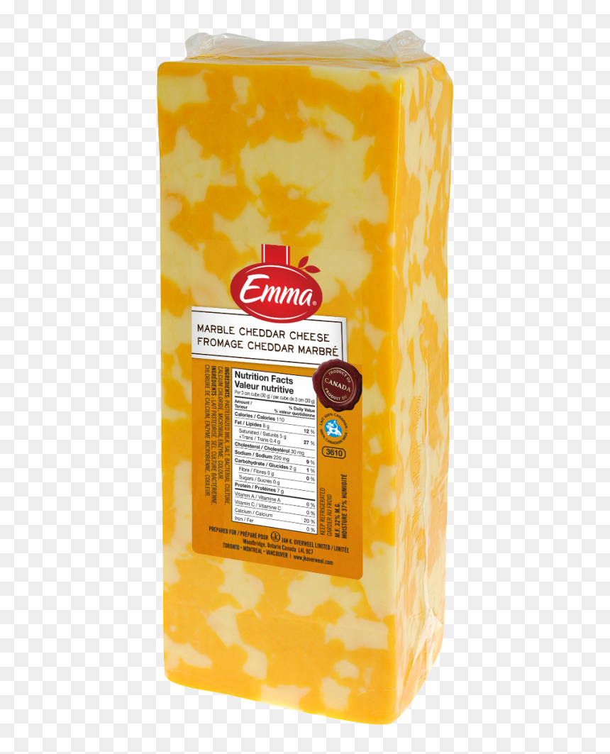 Packaging For Emma Marble Cheddar - Snack, HD Png Download - american cheese png