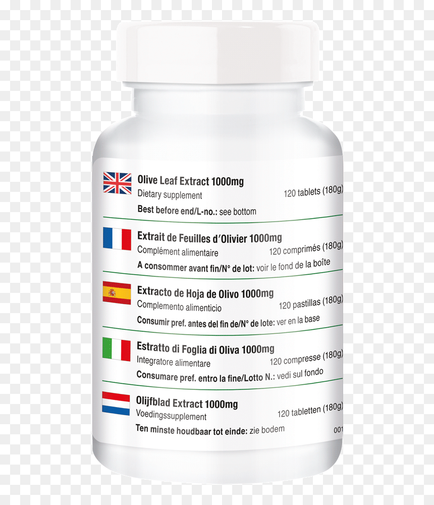 Olive Leaf Extract 1000mg - Bedroom, HD Png Download - olive leaf png