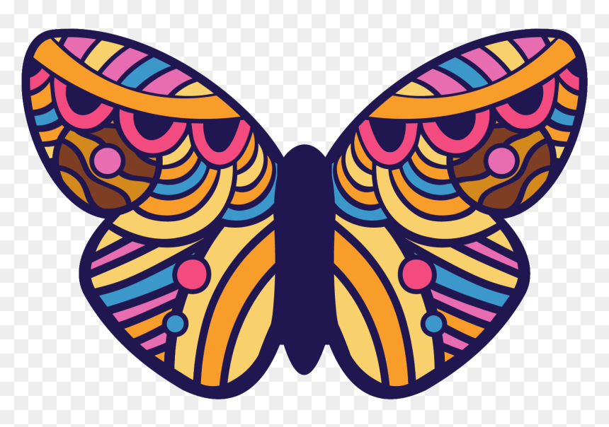 2020 Butterfly Decorative, HD Png Download - girl scout cookie png