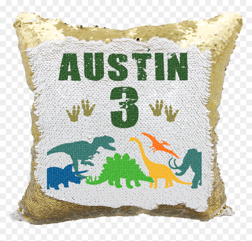 Unicorn Sequence Pillow, HD Png Download - dinosaur footprints png