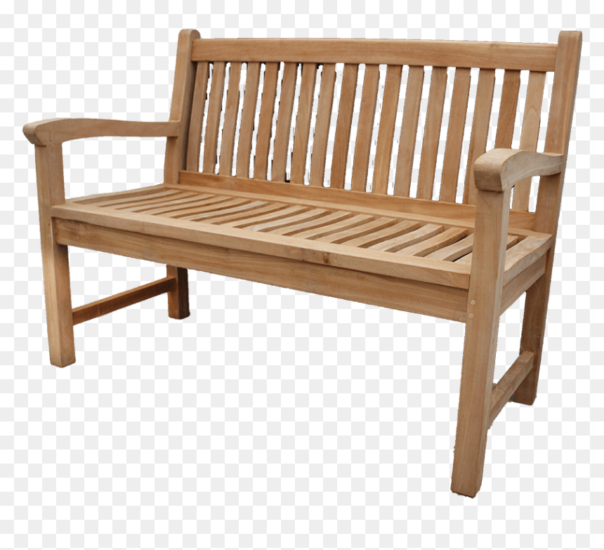 English Garden Bench, HD Png Download - wooden bench png