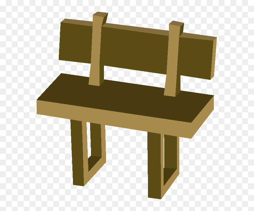 Old School Runescape Wiki - Lumber, HD Png Download - wooden bench png