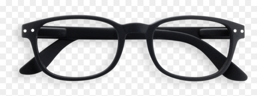 B Black Reading Glasses - Black Reading Glasses, HD Png Download - white glasses png