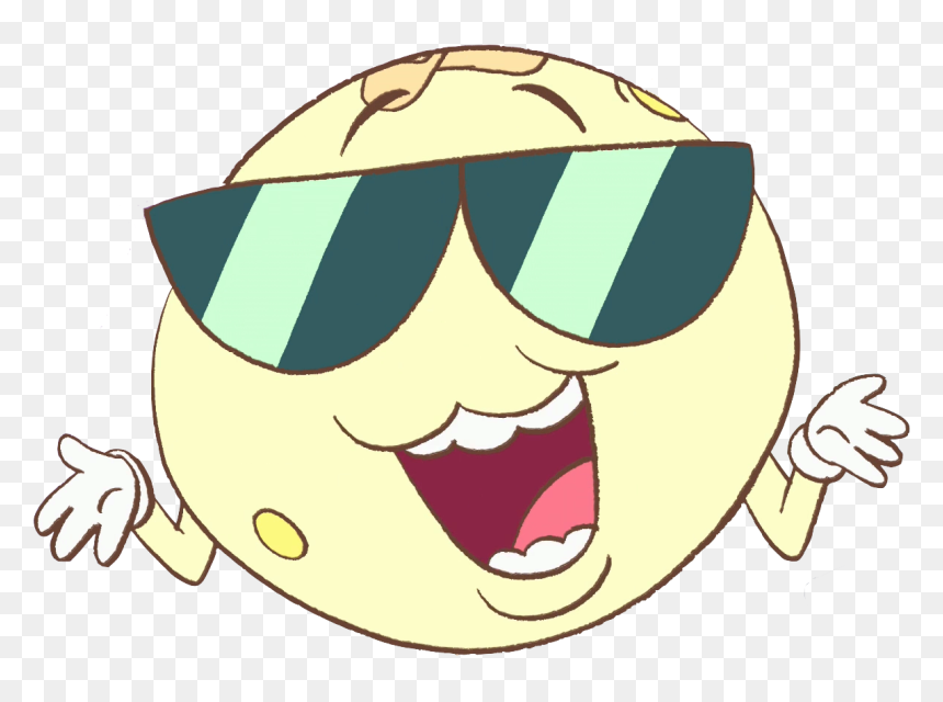 Let& - Cartoon, HD Png Download - spooky moon png