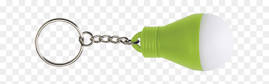 Keychain, HD Png Download - green light bulb png