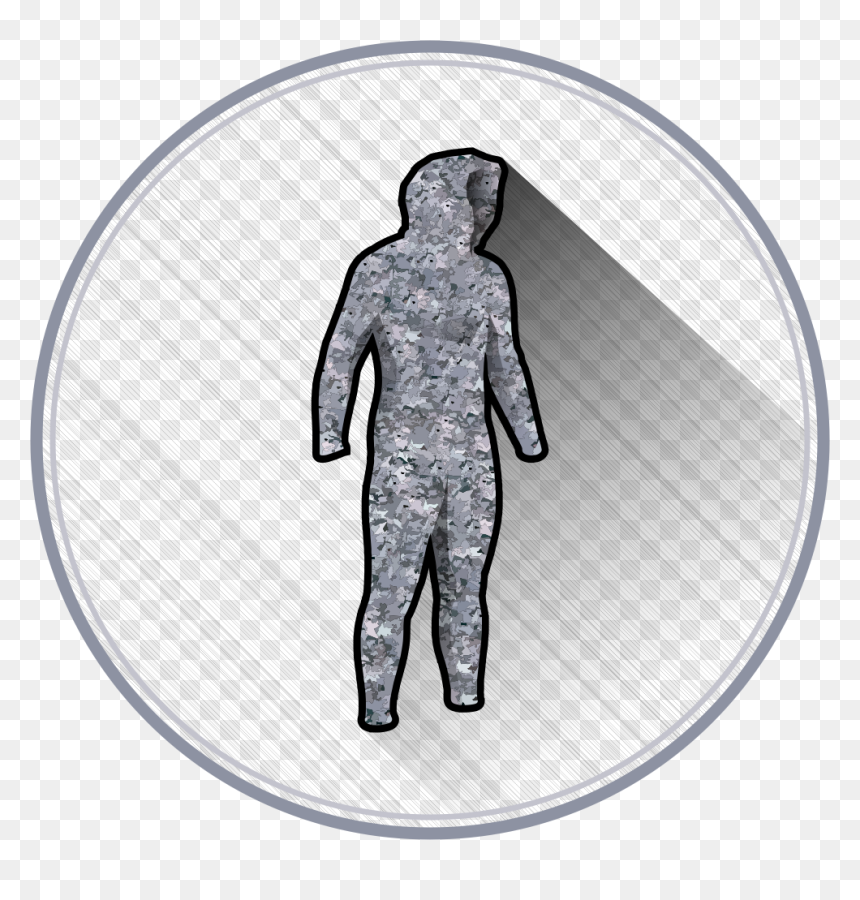 Surfing, HD Png Download - ghillie suit png