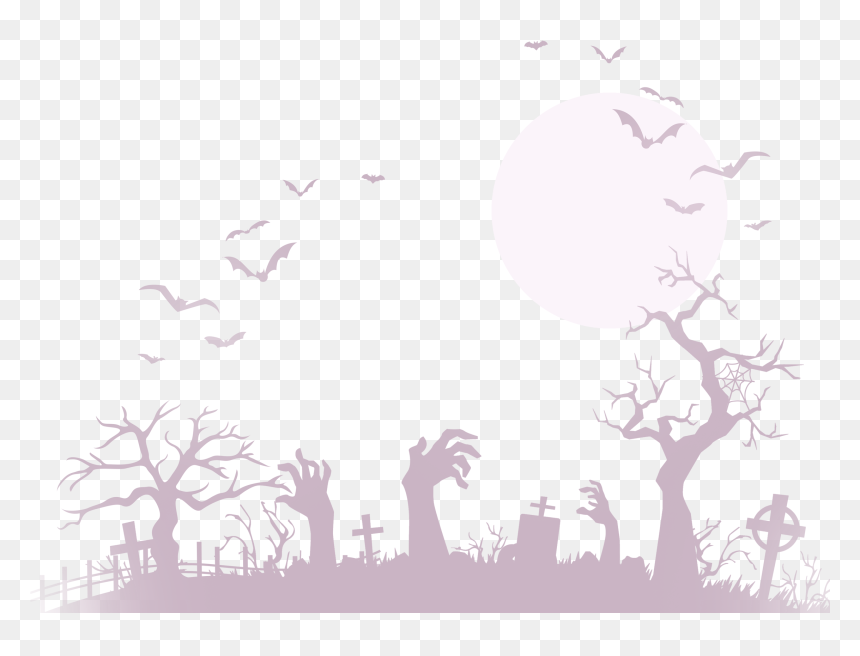 Halloween Witch - Illustration, HD Png Download - spooky moon png