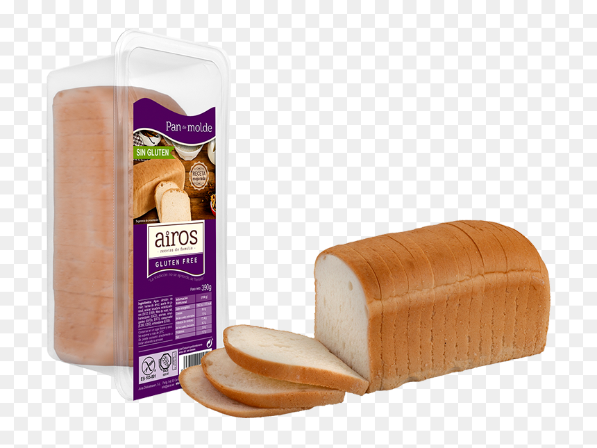 White Sliced Bread, HD Png Download - white bread png
