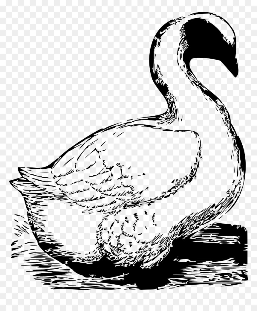 Goose Clip Art, HD Png Download - geese flying png