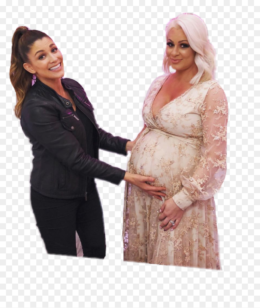 ##wwediva #formerwwediva #raw #wwe #maryseouellet #marysemizanin - Eve Torres Pregnant, HD Png Download - eve torres png