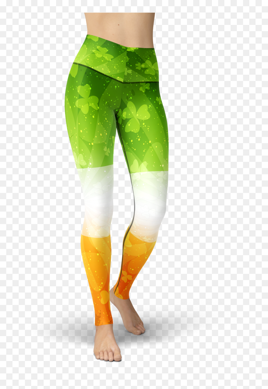 Leggings, HD Png Download - irish clover png
