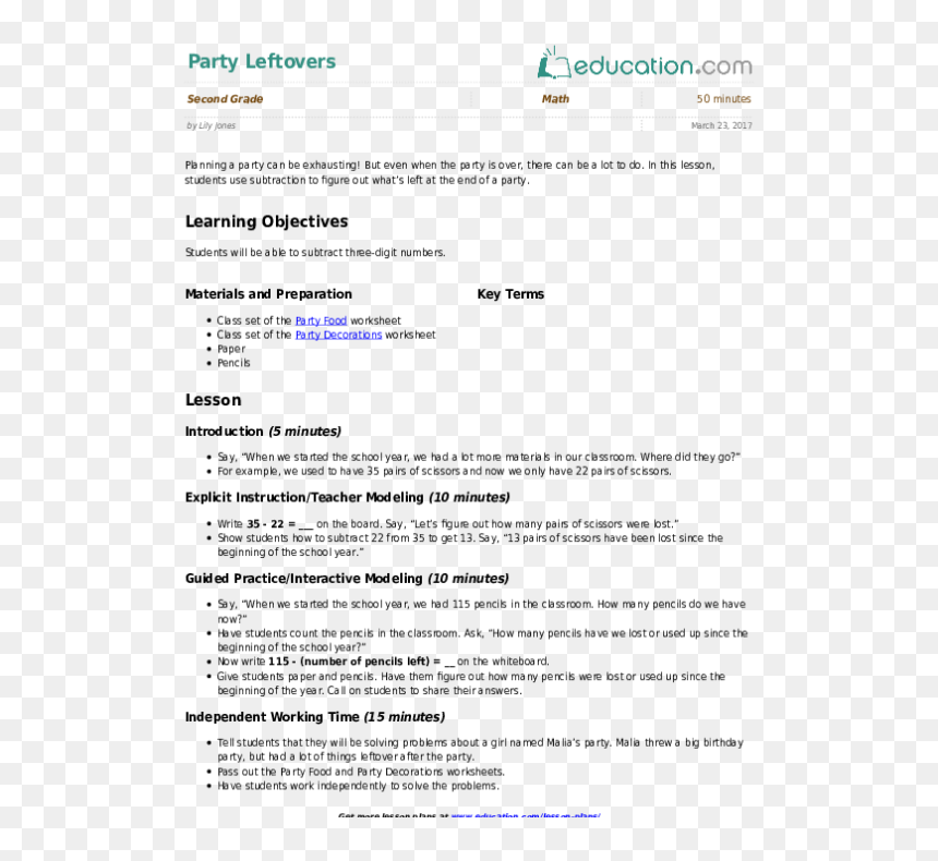 Related Learning Resources - Changes Around Us Lesson Plan, HD Png Download - party word png