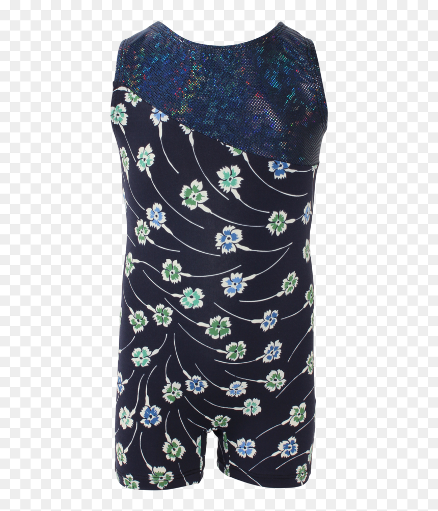 Navy Carnations Tank Unitard - Cushion, HD Png Download - carnations png