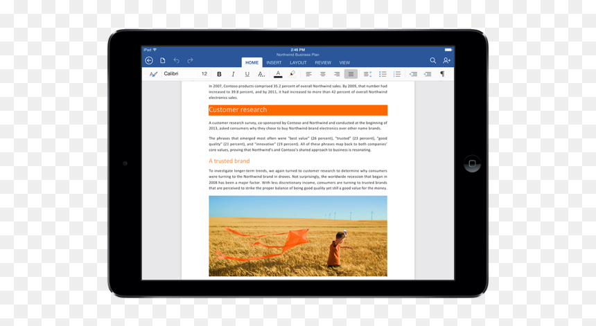Microsoft Office Ipad, HD Png Download - party word png