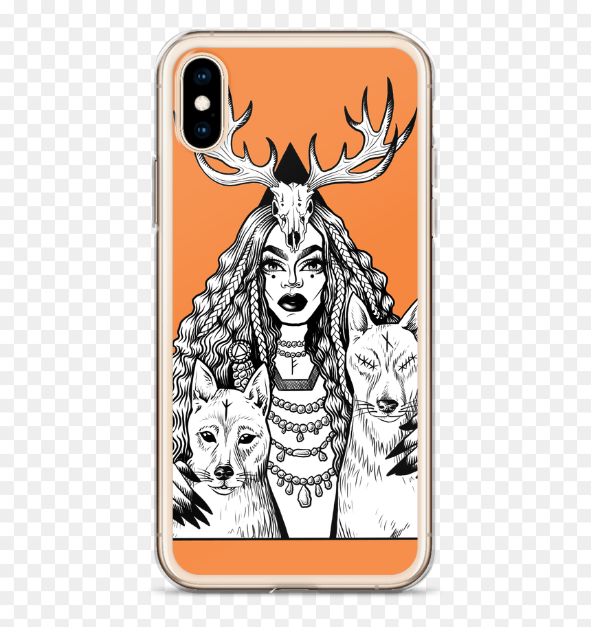 Mockup-f63ba55b - Iphone Xs, HD Png Download - iphone cartoon png