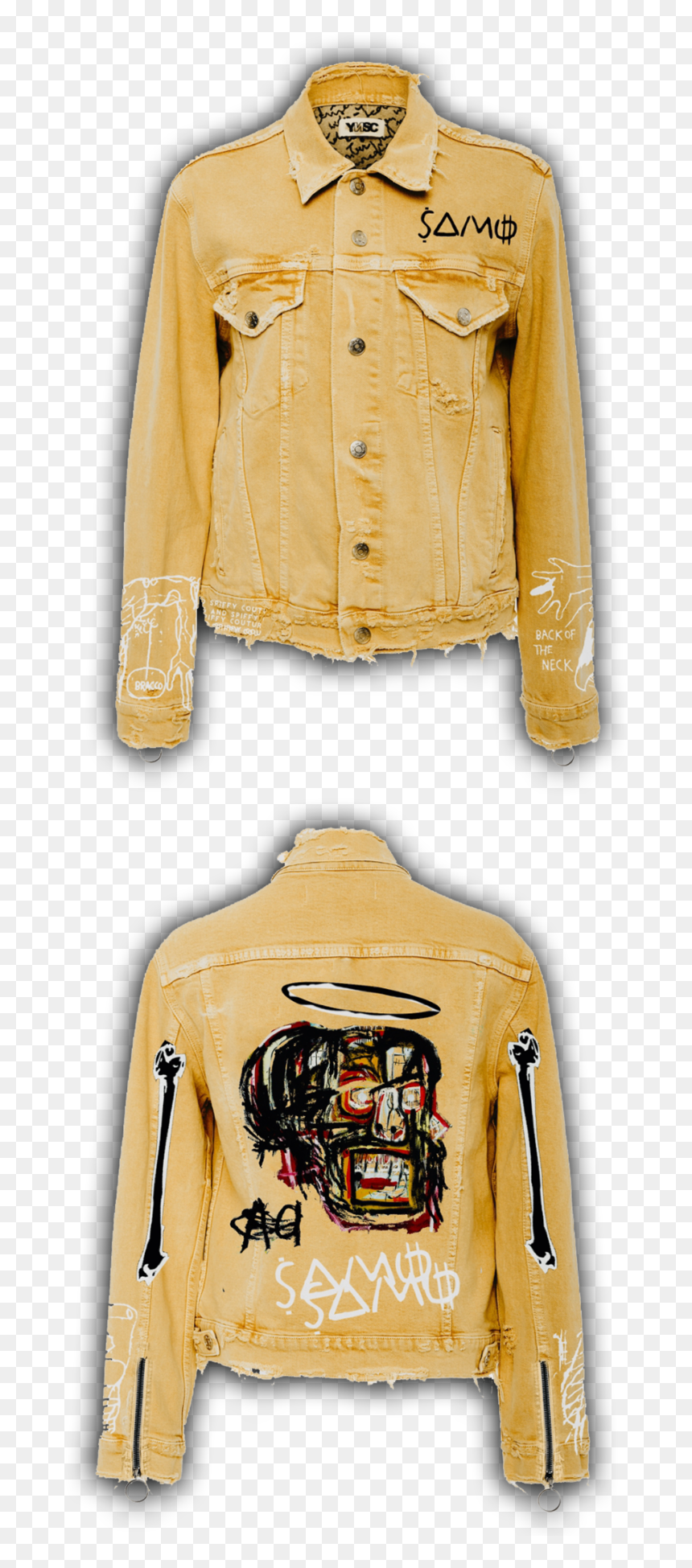 Samo Denim Jacket - Leather Jacket, HD Png Download - denim jacket png