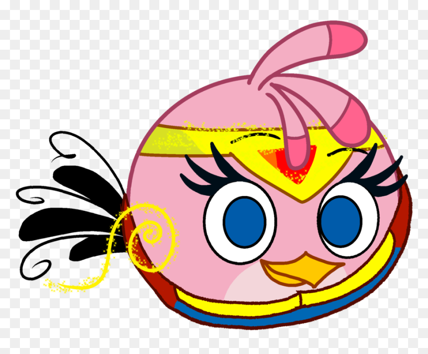 Transparent I Wonder Clipart - Angry Birds Wonder Woman, HD Png Download - angry woman png