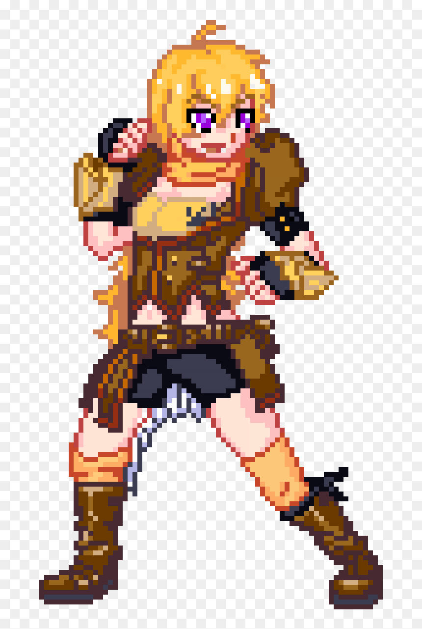 Yang Xiao Long - Cartoon, HD Png Download - naruto kunai png