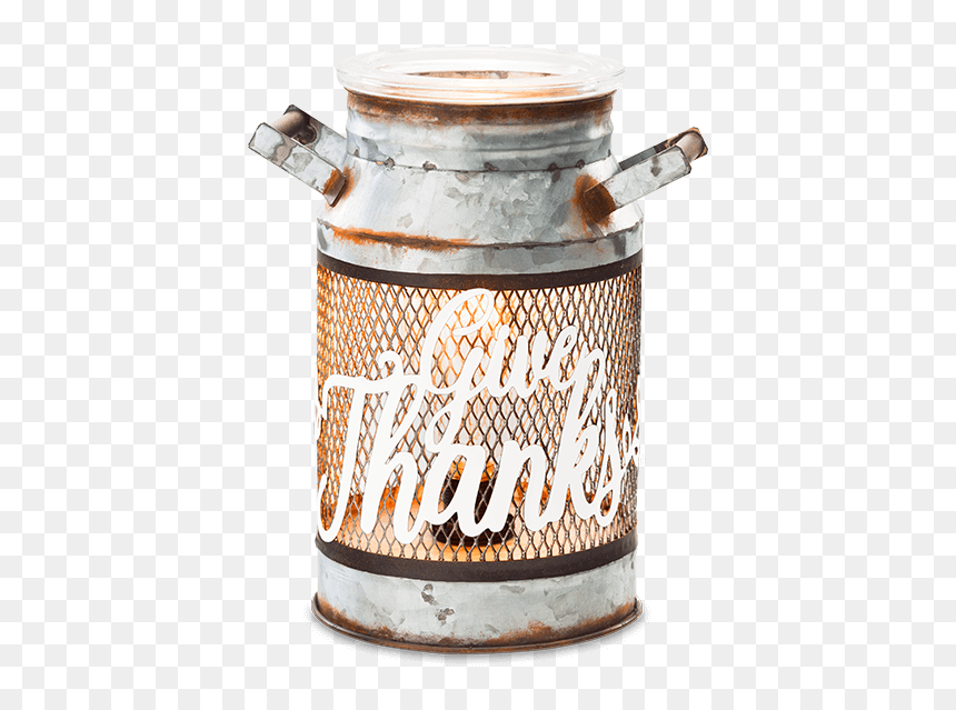 Give Thanks Milk Can Scentsy Warmer, HD Png Download - scentsy warmer png