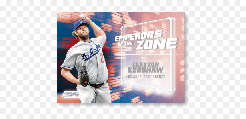 Clayton Kershaw 2019 Topps Stadium Club Baseball Emperors - Baseball, HD Png Download - clayton kershaw png