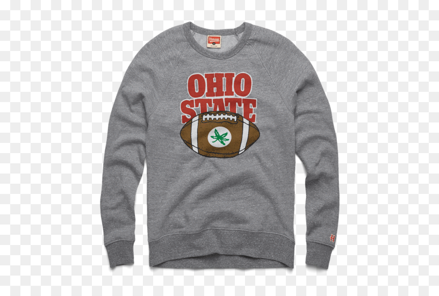 Long-sleeved T-shirt, HD Png Download - ohio state football png