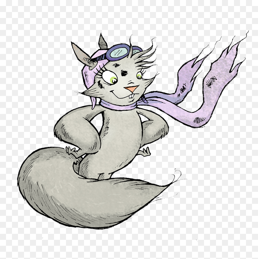 Squirrel, HD Png Download - cogsworth png