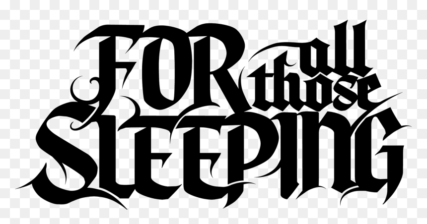 For All Those Sleeping - Poster, HD Png Download - sleeping with sirens logo png