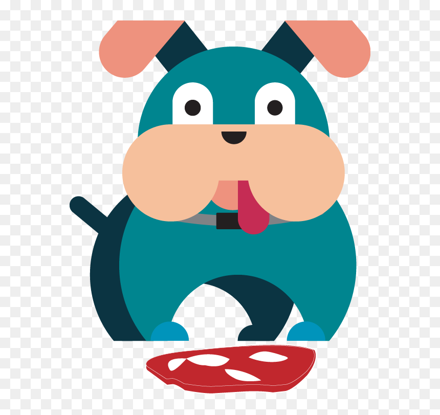 Dog Fire Hydrant Clipart, HD Png Download - cartoon meat png