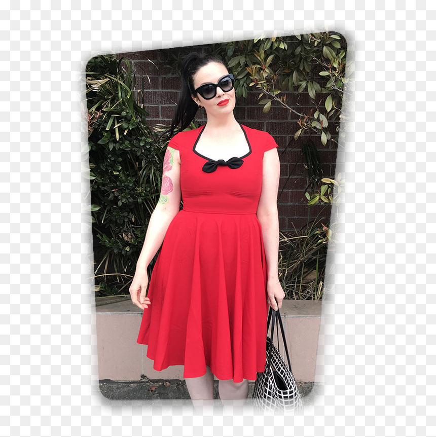 We"d Love To See You Shine In Your Glamour Bunny Look - A-line, HD Png Download - red shine png