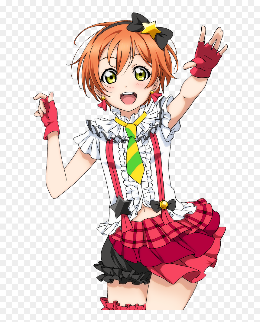 Love Live Sifac Transparent Rin, HD Png Download - rin hoshizora png