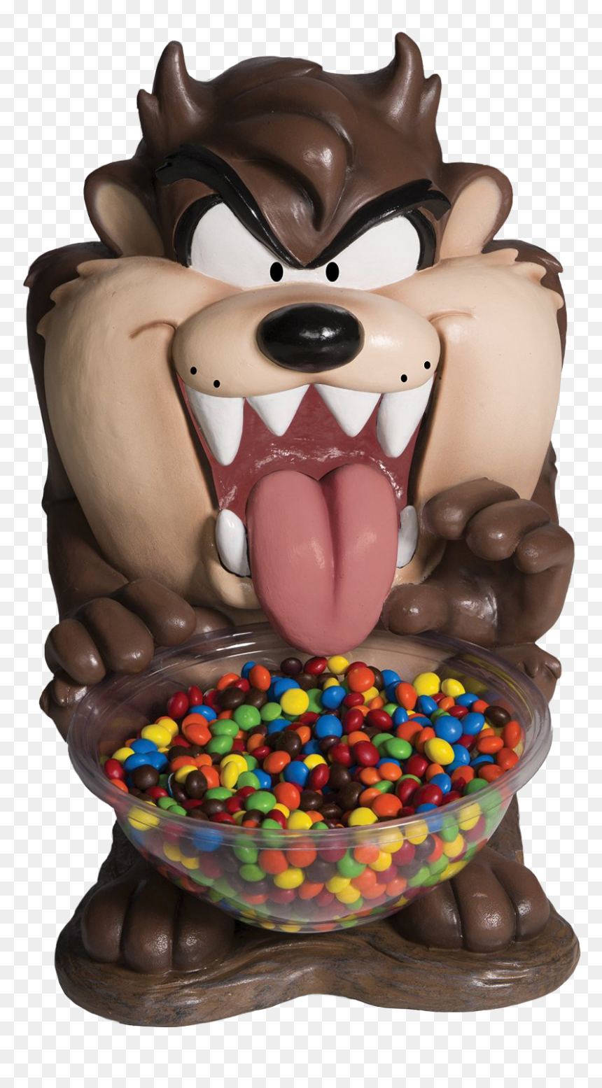 Looney Tunes Tasmanian Devil Candy Bowl Holder - Groot Candy Bowl Holder, HD Png Download - tasmanian devil png