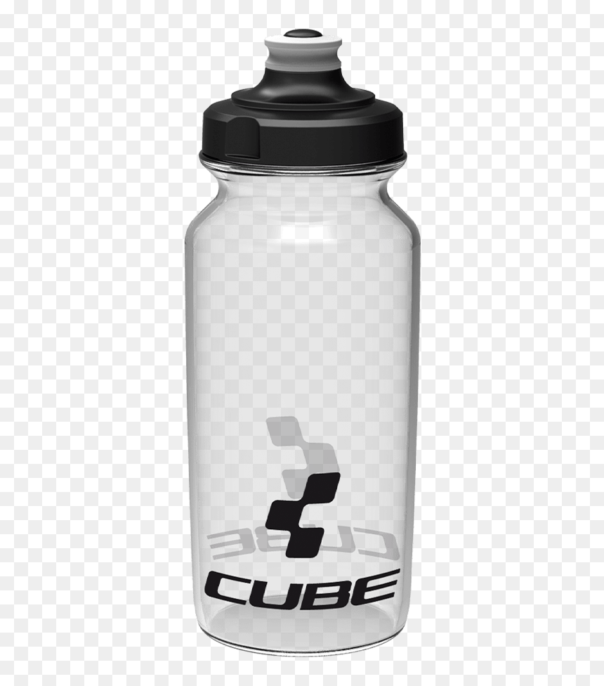 Cube Bottle - Bidon Cube, HD Png Download - glass cube png