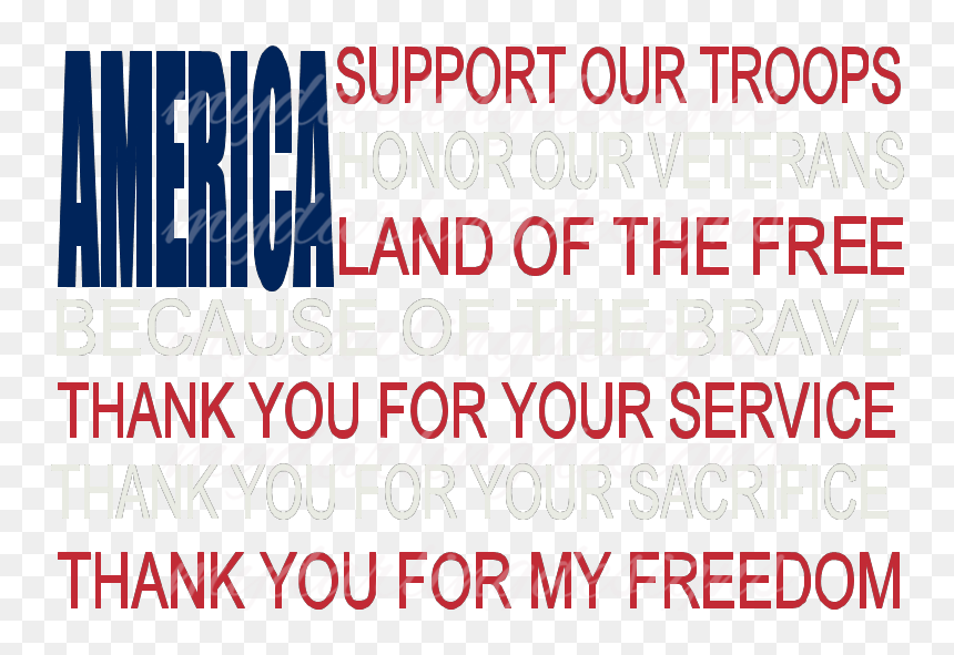 Poster, HD Png Download - support our troops png