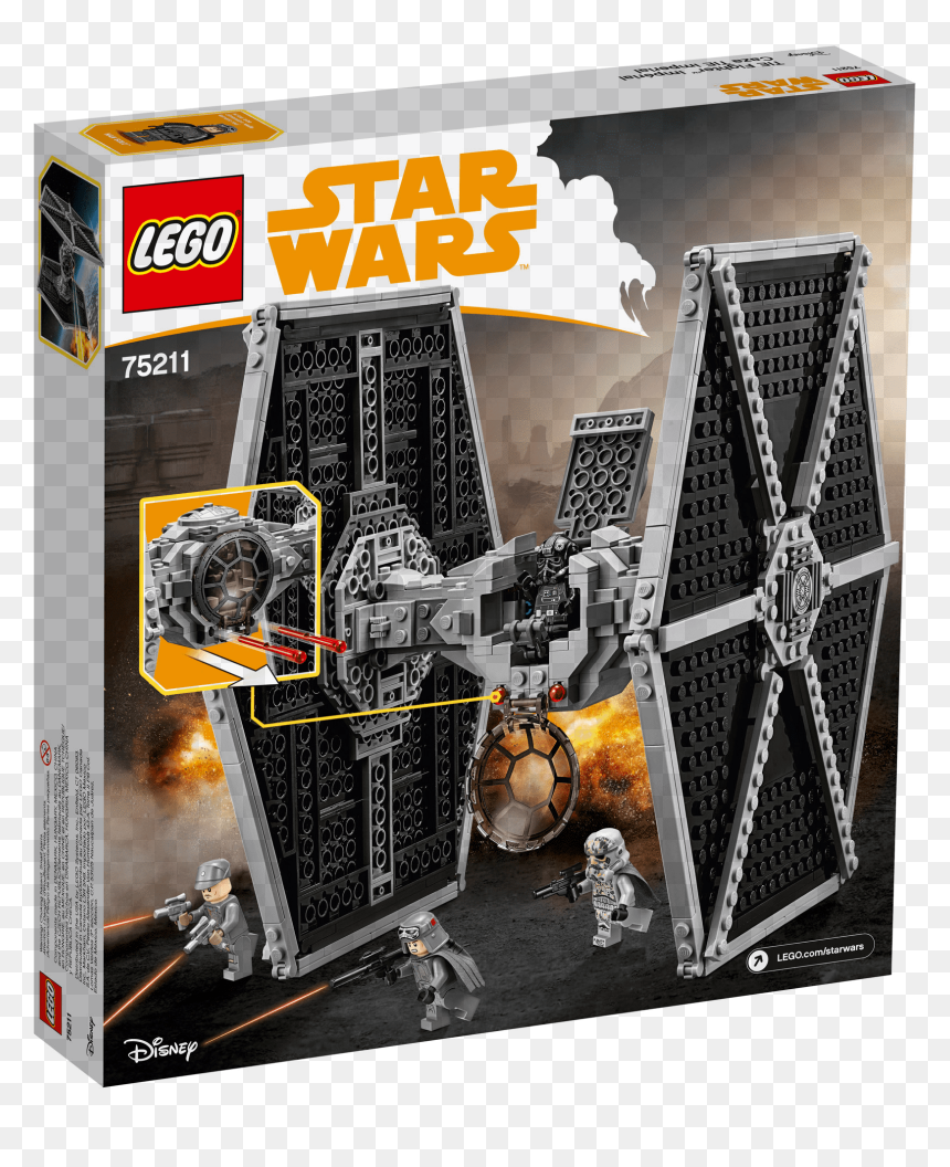 Lego Star Wars 75211, HD Png Download - tie fighter cockpit png
