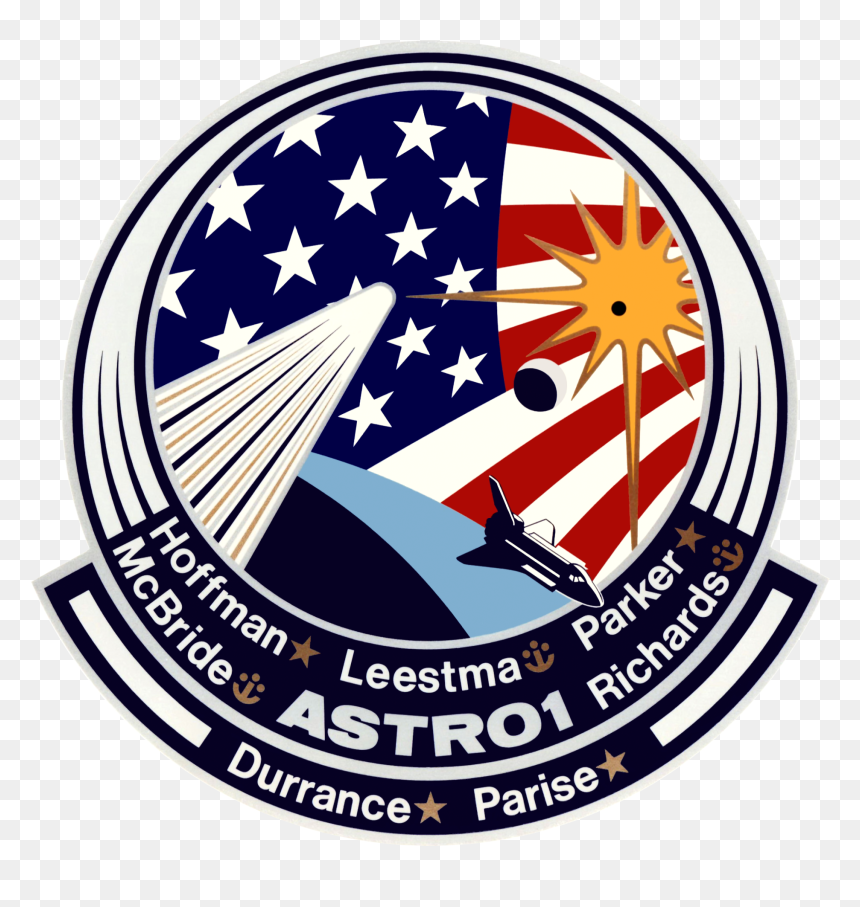 Sts 61 E Patch - Emblem, HD Png Download - american flag patch png
