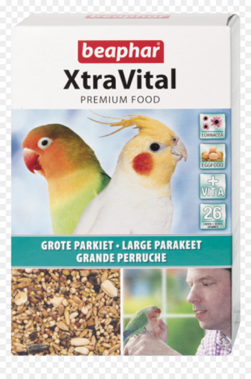 Xtravital Large Parakeet Feed 500g, HD Png Download - cockatiel png