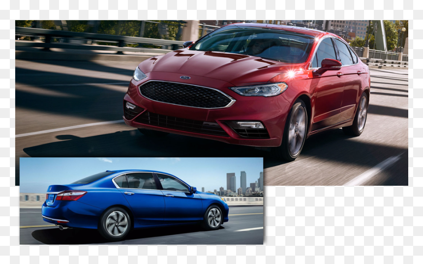 2017 Ford Fusion Vs - 2018 Malibu Vs Fusion, HD Png Download - 2017 ford fusion png