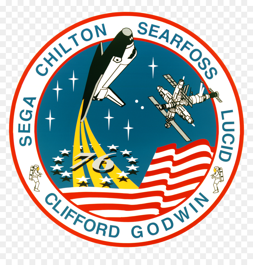 Sts 76 Patch - Ch Pervaiz Elahi Institute Of Cardiology Multan, HD Png Download - american flag patch png